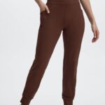 Fabletics onda de trovão/cristal 420HR64 jogger cintura alta com bolso thermaflex mulheres