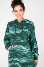 Fabletics ondas de cristal 420HR2543 moletom com capuz esmi mulheres