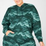 Fabletics ondas de cristal 420HR2544 moletom com capuz esmi mulheres