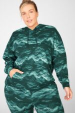 Fabletics ondas de cristal 420HR2544 moletom com capuz esmi mulheres