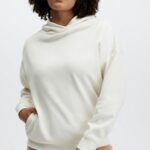 Fabletics osso 420HR2520 moletom eco go-to pocket mulheres