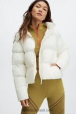 Fabletics osso 420HR2815 jaqueta packable beatrix mulheres