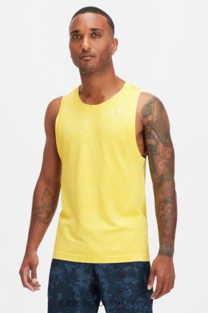 Fabletics ouro lavado do deserto 420HR3396 o tanque do dia de treinamento homens