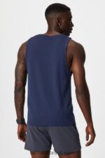 Fabletics oval marinho 420HR3388 o tanque do dia de treinamento homens - Image 2