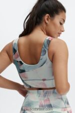 Fabletics paisagem onírica/nuvem de chuva 420HR1867 sutiã esportivo reversível de impacto médio harlow mulheres - Image 3