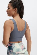 Fabletics paisagem onírica/nuvem de chuva 420HR1867 sutiã esportivo reversível de impacto médio harlow mulheres - Image 4