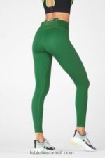 Fabletics palma verde 420HR1123 trinity motion365 legging cintura alta 81 mulheres