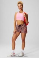Fabletics papoula rosa 420HR1335 sutiã esportivo antiderrapante 89 mulheres - Image 4