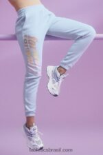 Fabletics pedra azul/frente 420HR145 calça de moletom reina gráfico mulheres - Image 5