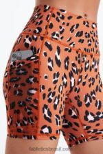 Fabletics pedreira cinza/branco 420HR255 on-the-go powerhold cintura alta 6'' curto 6 mulheres - Image 2