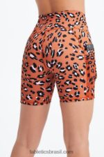 Fabletics pedreira cinza/branco 420HR255 on-the-go powerhold cintura alta 6'' curto 6 mulheres