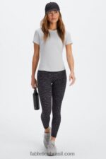 Fabletics peônia marinho/vermelho rio 420HR661 define powerhold cintura alta 7/8 legging 23 mulheres - Image 4