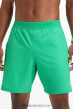 Fabletics perfurado verde essencial 420HR3335 o curto fundamental 164 homens