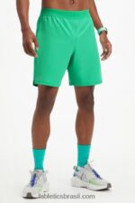 Fabletics perfurado verde essencial 420HR3335 o curto fundamental 164 homens - Image 3