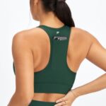 Fabletics pinheiro escuro 420HR1741 sutiã esportivo de médio impacto em movimento 112 mulheres