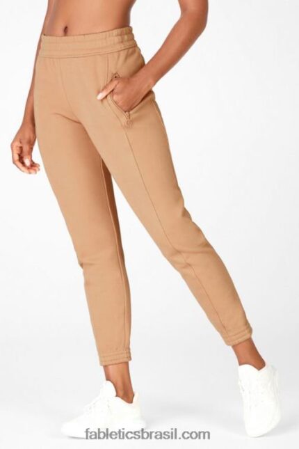Fabletics piscina/cinza mineral 420HR223 calça de moletom slim amelia mulheres