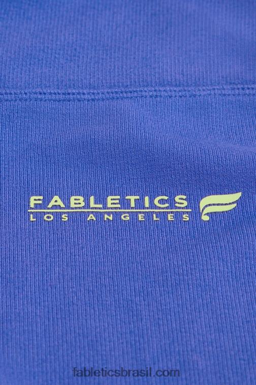 Fabletics piscina/la logo bar 420HR1484 sutiã nuca sem costura nas costas mulheres - Image 4
