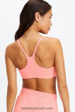 Fabletics pó rosa 420HR1554 bralette com costas nadador mulheres - Image 2
