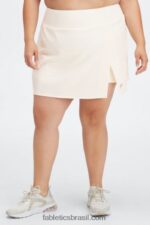 Fabletics pomba branca/safari 420HR641 saia de bolso mulheres