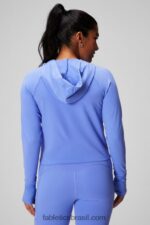 Fabletics ponche de pervinca 420HR2444 moletom com capuz oásis mulheres - Image 2