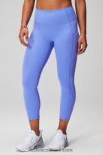 Fabletics ponche de pervinca 420HR958 capri cintura alta oasis mulheres - Image 2