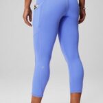 Fabletics ponche de pervinca 420HR958 capri cintura alta oasis mulheres
