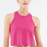 Fabletics ponche rosa 420HR2216 tanque clássico dry-flex mulheres