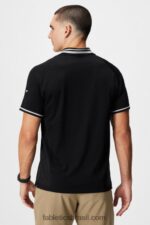 Fabletics ponta Preta 420HR3441 o dia de treino polo com ponta homens - Image 2