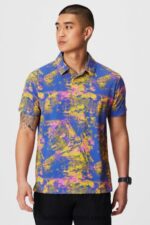 Fabletics pôr do sol amarelo ruído ambiente 420HR3424 o polo 24-7 171 homens
