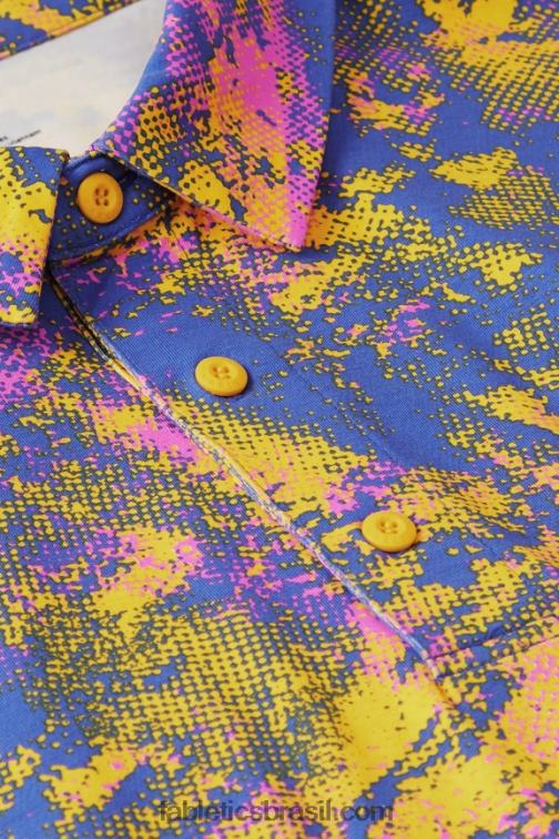 Fabletics pôr do sol amarelo ruído ambiente 420HR3424 o polo 24-7 171 homens - Image 4