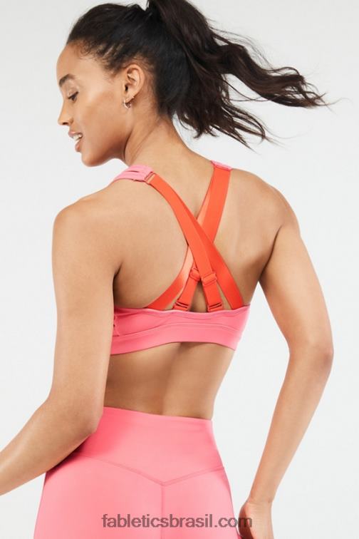 Fabletics pôr do sol/fogueira 420HR1408 belle sutiã esportivo de alto impacto mulheres - Image 3