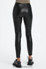 Fabletics preto 420HR1063 legging de couro vegano mulheres - Image 2
