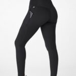 Fabletics preto 420HR1091 legging utilitária trinity motion365+ hw mulheres
