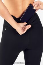 Fabletics preto 420HR1199 legging cintura alta para clima frio mulheres - Image 2