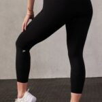 Fabletics preto 420HR1222 trinity motion365 capri cintura alta mulheres