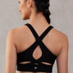 Fabletics preto 420HR1336 sutiã esportivo antiderrapante 89 mulheres