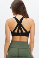 Fabletics preto 420HR1398 belle sutiã esportivo de alto impacto mulheres - Image 2