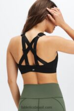 Fabletics preto 420HR1398 belle sutiã esportivo de alto impacto mulheres - Image 3