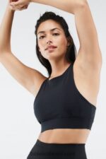 Fabletics preto 420HR1430 sutiã esportivo de alto impacto siena mulheres - Image 2