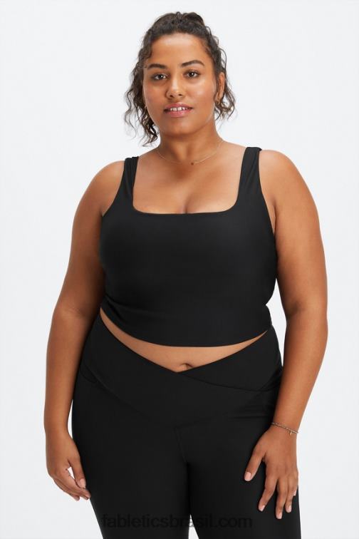 fabletics_preto_420hr1564_tanque_de_sutia_embutido_lydia_mulheres.jpg Fabletics preto 420HR1564 tanque de sutiã embutido lydia mulheres - Image 1