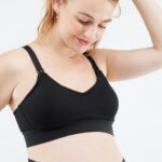 Fabletics preto 420HR1603 sutiã de amamentação mulheres