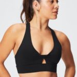 Fabletics preto 420HR1700 sutiã esportivo oasis twist 105 mulheres