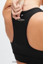 Fabletics preto 420HR1745 sutiã esportivo de médio impacto em movimento 113 mulheres - Image 4