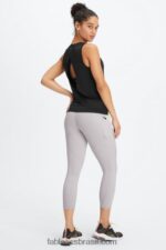 Fabletics preto 420HR2119 tanque traseiro aberto dry-flex mulheres - Image 4