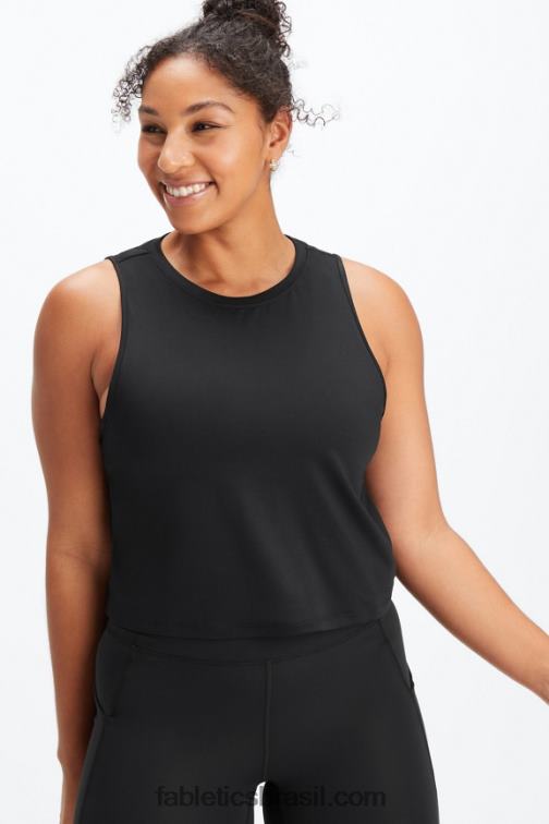 fabletics_preto_420hr2211_tanque_muscular_dry_flex_mulheres.jpg Fabletics preto 420HR2211 tanque muscular dry-flex mulheres - Image 1
