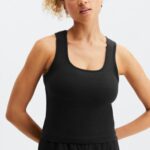 Fabletics preto 420HR2251 tanque britt 24/7 mulheres
