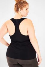 Fabletics preto 420HR2393 tanque cinch curvo cashel mulheres - Image 3