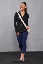Fabletics preto 420HR2570 jaqueta de performance trinity mulheres - Image 6