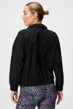 Fabletics preto 420HR2750 jaqueta de trilha de náilon mulheres - Image 2