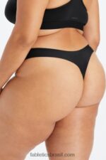 Fabletics preto 420HR2824 a tanga que não aparece mulheres - Image 2